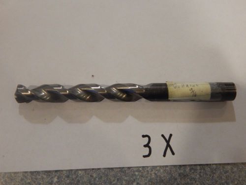 &#034;GUEHRING&#034;  Chip Clearing Twist Drill Bit 9/16&#034;