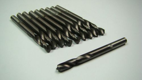 Cobalt screw machine drill bits #10 4.91mm 135deg 1-3/16&#034; x 2-1/4&#034; qty 10 [1711] for sale