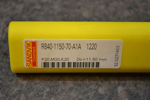 Sandvik Carbide Drill Bit R840-1150-70-A1A   1220    P20 M20 K20