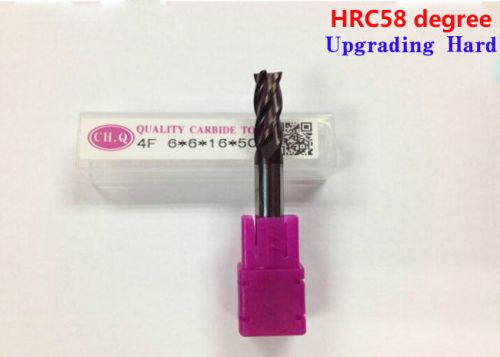Upgrading Hard HRC58 degree 4F four coated tungsten steel blade cutter