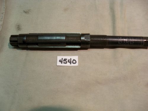 (#4540) used machinist 25/32 – 27/32 inch adjustable blade reamer for sale