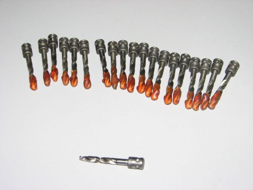 20 pc.147&#034;pilot x .161&#034;  stubby drill/reamer- aircraft,aviation,machinist tools for sale
