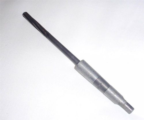 Standard tool co. 1/4&#034;, morse taper, 6 spiral flutes, straight cutter reamer for sale