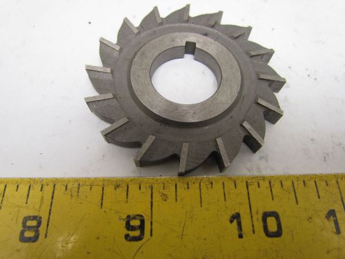 2-1/2x1/4x7/8 HS Straight Tooth Milling Cutter 7/8&#034; Bore 2-1/2&#034; OD 16-Teeth