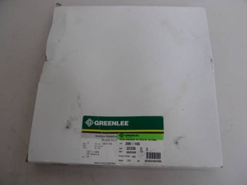 Greenlee 399-14A Portable Bandsaw Blades 14 TPI Quantity of 3 NIB