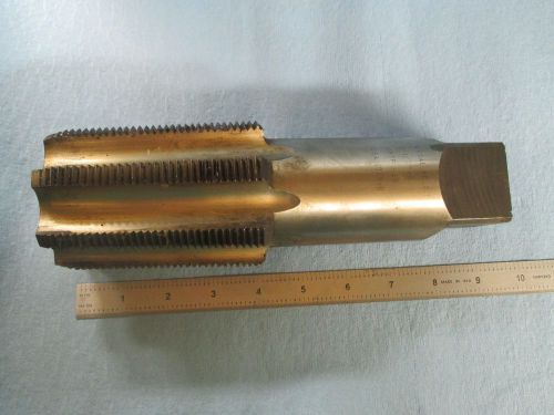 2 1/2 8 NPTF HSG USA MADE 6 FLUTE PIPE TAP N.P.T.F. MACHINE SHOP TOOLMAKER TOOL