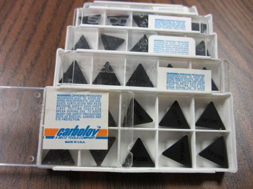 50pcs carboloy-SECO TPG322 Carbide Inserts TP100 Coated #CAR-TPG322-new