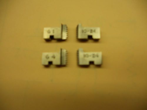 Geometric Die Head Thread Chasers 4 Pc Set of Size 10-24, In Good Condition!