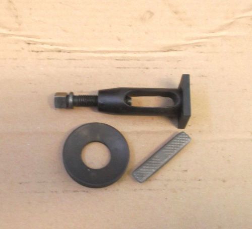 Lathe tool post bottom holder 1/4&#034; thick 13/8&#034; w 11/2 long post 3&#034; long .972 dia for sale