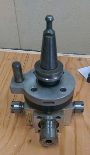 Iso-30 er32 4 head angular milling attachment for sale
