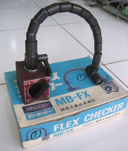 MAGNETIC BASE FLEX CHECKER, MB-FX, FOR DIAL INDICATOR &amp; GAUGES , KANETSU