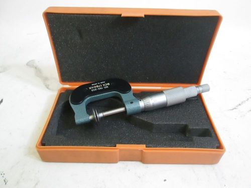 Mitutoyo Disc Micrometer 0-1&#034; Model 169-203 w/ Rotating Spindle
