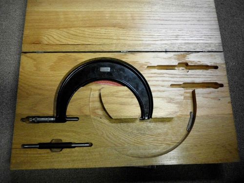 J. T. Slocomb 6&#034; to 7&#034;  micrometer in wooden case