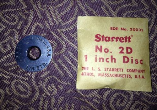 Starrett 1 Inch Disc