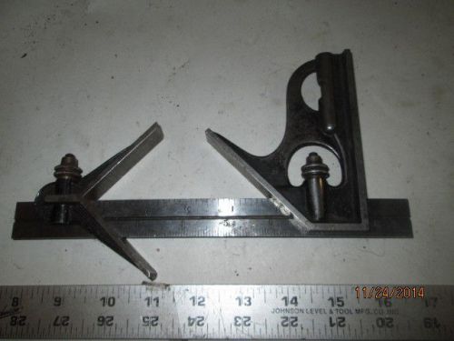 MACHINIST TOOLS LATHE MILL 8&#034; Starrett Combination Set  Square Head