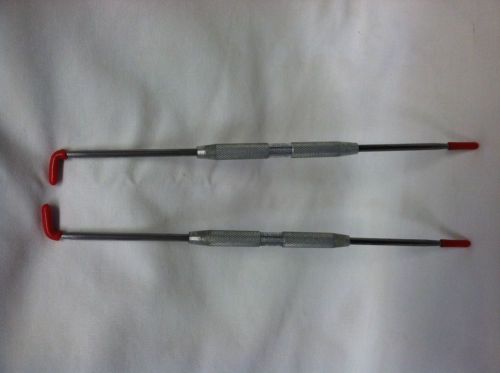 General tool scribe machinist 2 point metal marking nos new x2 lot 8 1/2&#034; awl for sale