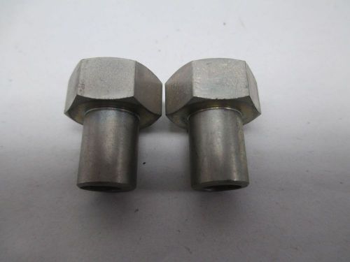 Lot 2 new loveshaw 204226 mechanical bushing 8x12x25mm d305684 for sale
