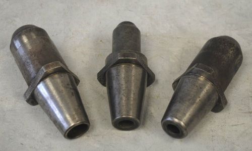 PDQ LOT OF 3 END MILL ADAPTERS PORTAGE DOUBLE QUICK CHANGE MILLING #30