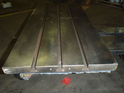 39.5&#034; x 19&#034; t slotted steel table cast iron coolant type layout fixture welding for sale
