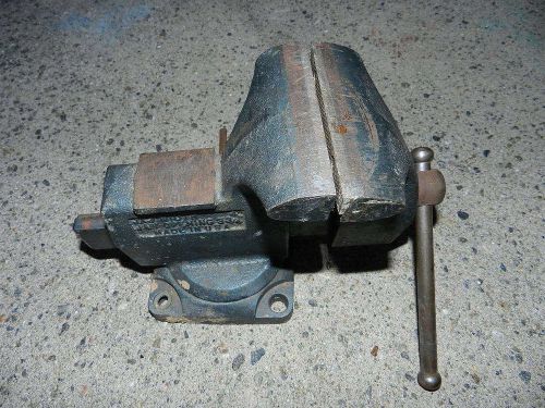 Wilton 4&#034; Jaw Width 4&#034; Opening Bench Mount Vise MADE IN USA Excellent Condition