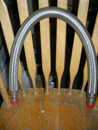 Motion ind. 36&#034; flexible stainless steel braided hose ~ dixion fms-1000 ~ 1&#034; npt for sale
