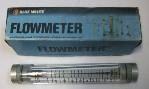 Blue Water 10GPM Flowmeter w/Aluminum Reinforcement 1&#034; NPT(F) F-40750LN-16 NIB