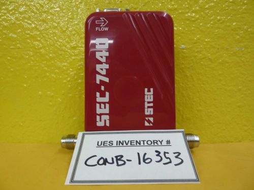 Stec sec-7440m mass flow controller 50 sccm n2 used working for sale