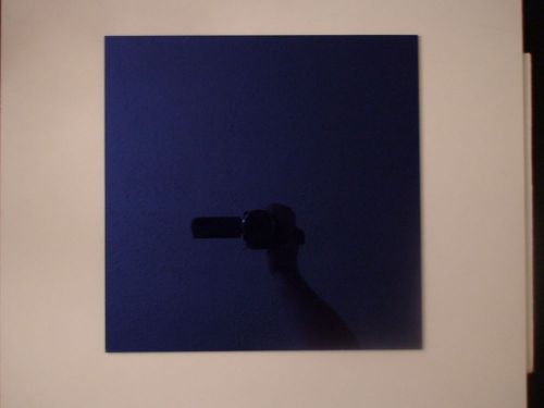 12&#034;x12&#034; acrylic mirror / plexiglass mirror dark blue tint #2424 lot of 4 for sale