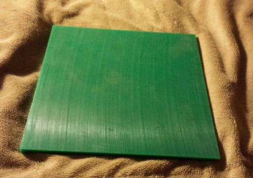 UHMW Polyethylene Sheet | Plate 1/4 X 8 1/2 X 8 1/2 - Green Repro