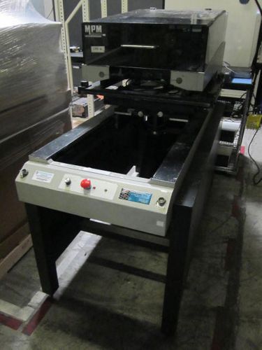 Mpm sp-200 screan printer for sale