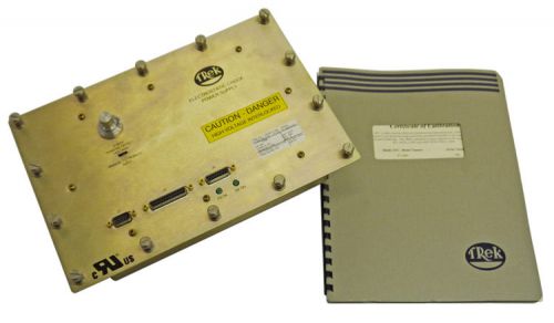 Trek P1134C Electrostatic Chuck Power Supply +Manual High Voltage DC ESC PARTS