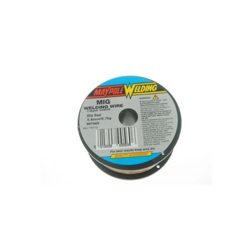 0.6mm steel wire 0.7kg spool maypole mp560 workshop accessories welding mig wire for sale