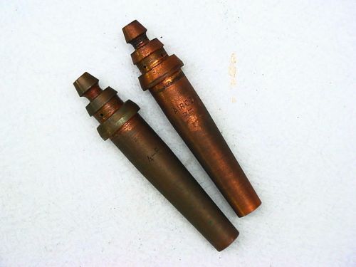Airco style 35 cutting torch tip no. 4-5 lot of 2 for sale