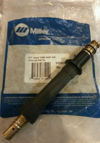 Miller spoolmatic 30a spoolgun kit head tube assy air pistol 231523 for sale