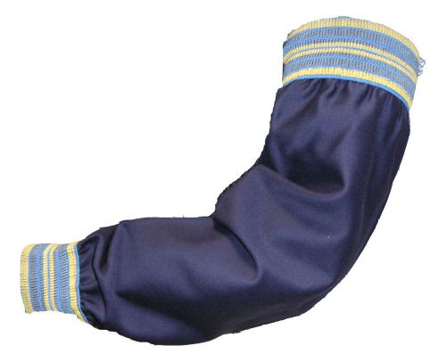 Tillman 6217 18&#034; 9 oz. Navy FR Cotton Welding Sleeves w/Elastic Wrist/Top