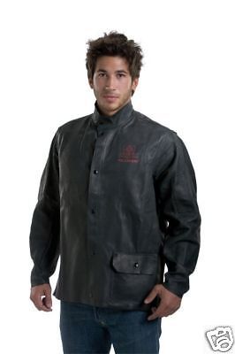 NEW Tillman ONYX Black Leather Welding Jacket 3930 Med