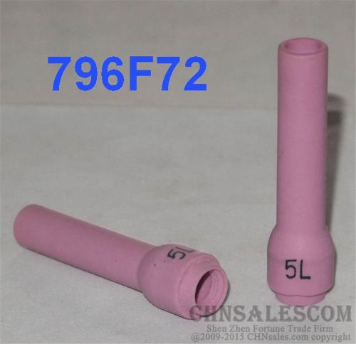 10 pcs #5 796F72 Alumina Nozzle Cups for WP-9 WP-20 WP-25 8.0mm 5/16&#034;