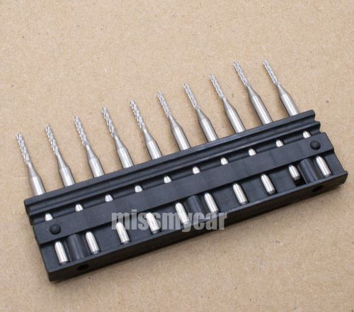 10 PCB end mill engraving cnc router tool bits shank:1/8&#034;(3.175mm) CED:1.8mm (c)