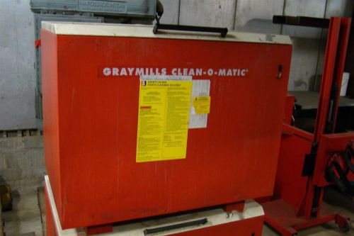 Garymills clean-o-matic solvent tank 85 gal parts washer 2400 gph 115v 800-a for sale