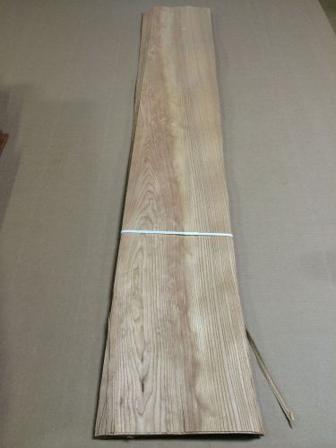 Wood Veneer Elm 8x49 22pcs total Raw Veneer  &#034;EXOTIC&#034; ELM2 11-6