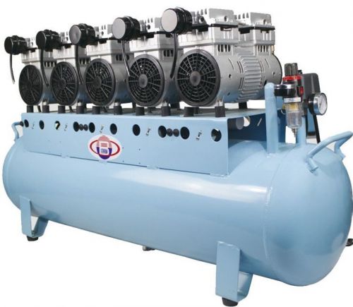 180l auto dental one-driving-ten silent oilless air compressor noiseless 3 hp for sale