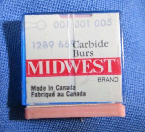 Midwest Carbide Burs Set of 5 FGSS1/4 Round