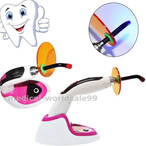 Pinky sale ! dental led curing light lamp 1400mw +teeth whitening accelerator a+ for sale