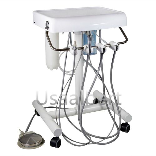 Dental portable turbine delivery unit work with compressor command air for sale