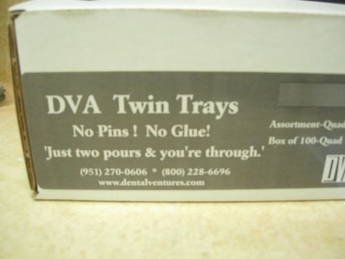 Disposable Articulators - DVA Twin Trays Trial Kit NIB - Dental Lab