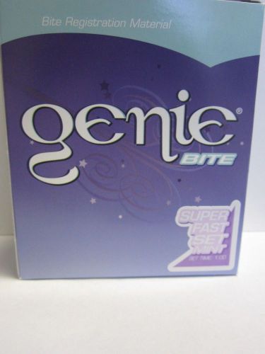 Dental Genie Bite Registration Material Super Fast Set Mint 2x50ml Cartridges