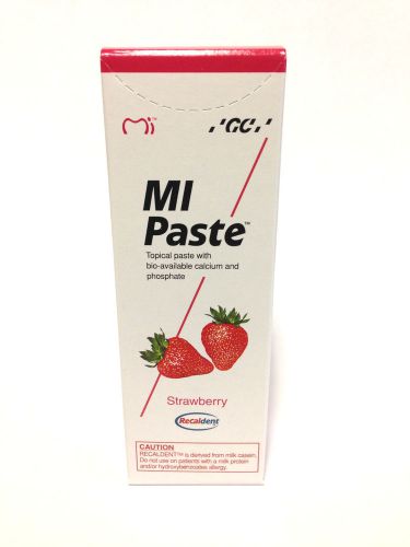GC Tooth Mousse STRAWBERRY (known as MI Paste)  EXP: 06/2016 NEW!