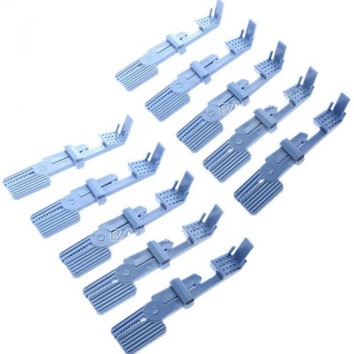 20 Packs Dental X-Ray Film Holder Snap a Ray Plastic Clip Blue NEW Product!!!