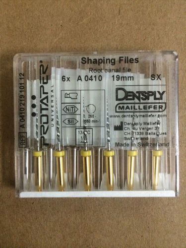 5 x dentsply maillefer protaper universal rotary file sx for sale