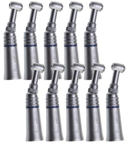 10pcs nsk style dental slow low speed push button contra angle turbine handpiece for sale